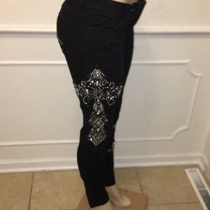 Bebe  premium Denim Jeans with Cross